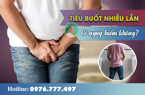 Tiểu buốt tiểu nhiều lần có gây nguy hiểm không?